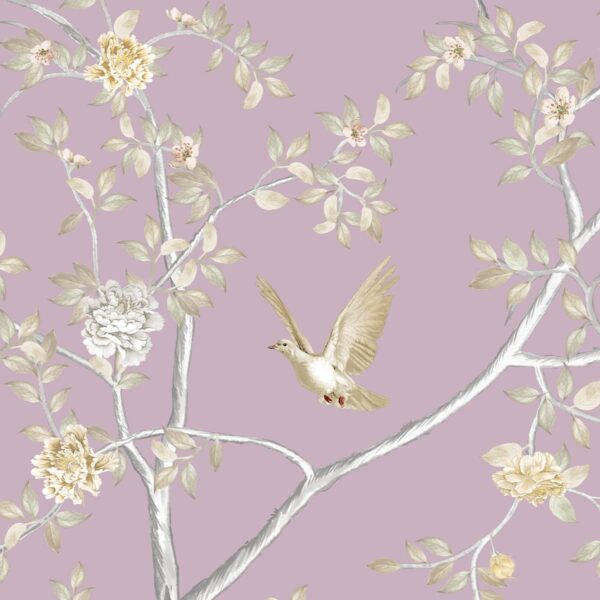 Phoolbagh, Beautiful Chinoiserie Wallpaper - Image 4